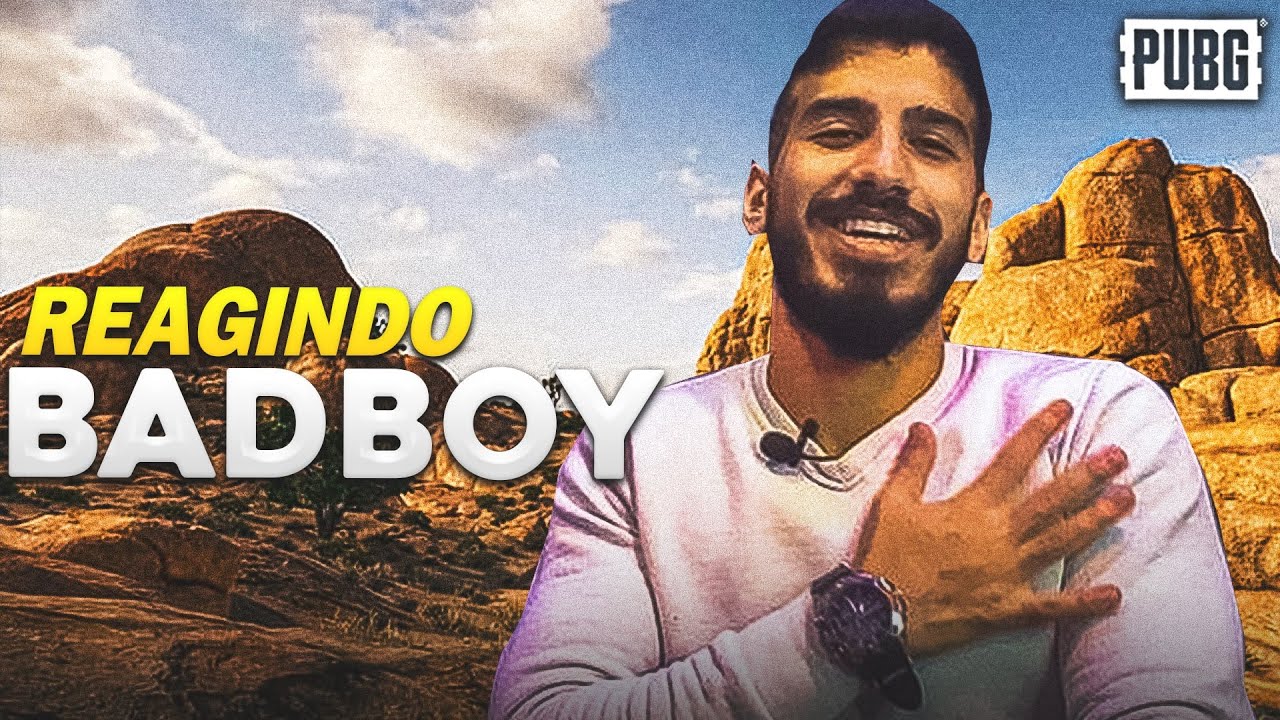 REAGINDO AO JOGADOR MAIS AGRESSIVO DO PUBG - BADBOY