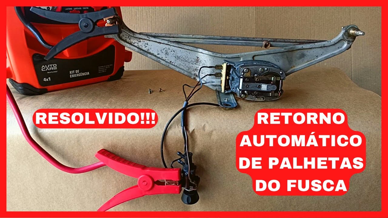 RESOLVIDO - RETORNO AUTOMÁTICO DE PALHETAS DO FUSCA