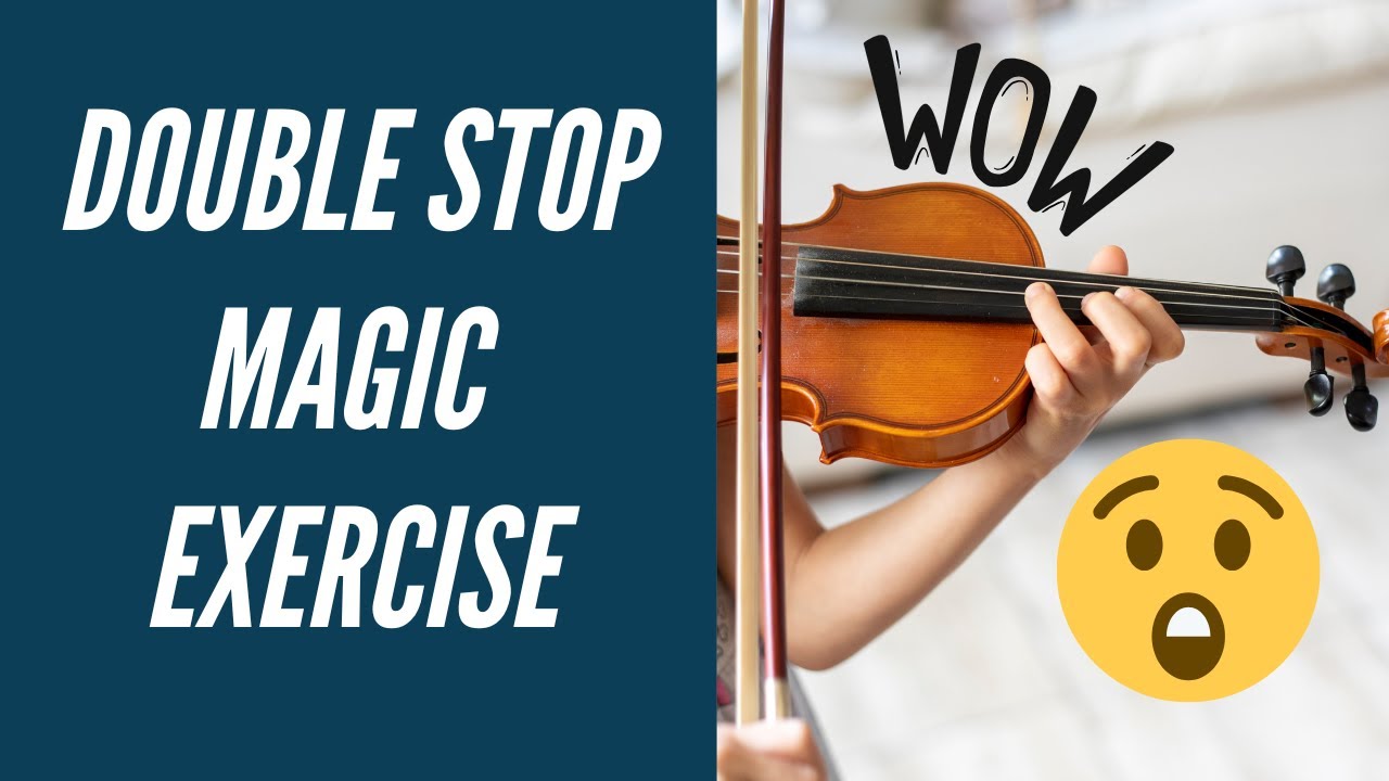 Fix Your Intonation Using this Simple Exercise! // Double Stops // Hand Frame // Warm-Up Routine