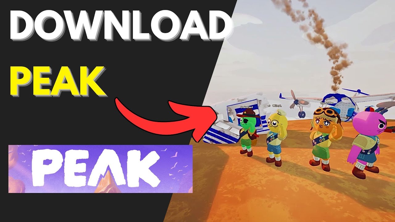 Как скачать и играть в PEAK БЕСПЛАТНО (простое руководство)