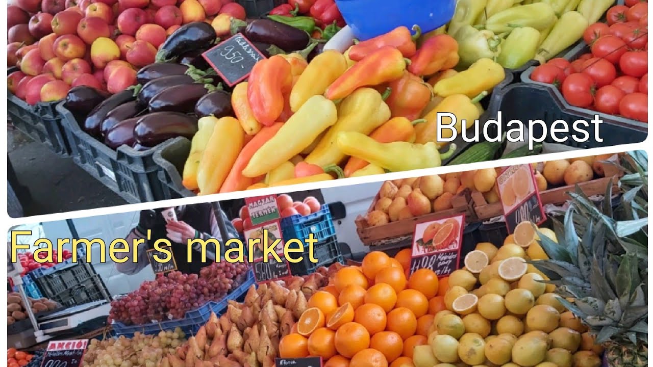 Farmers' Market, Budapest, Hungary