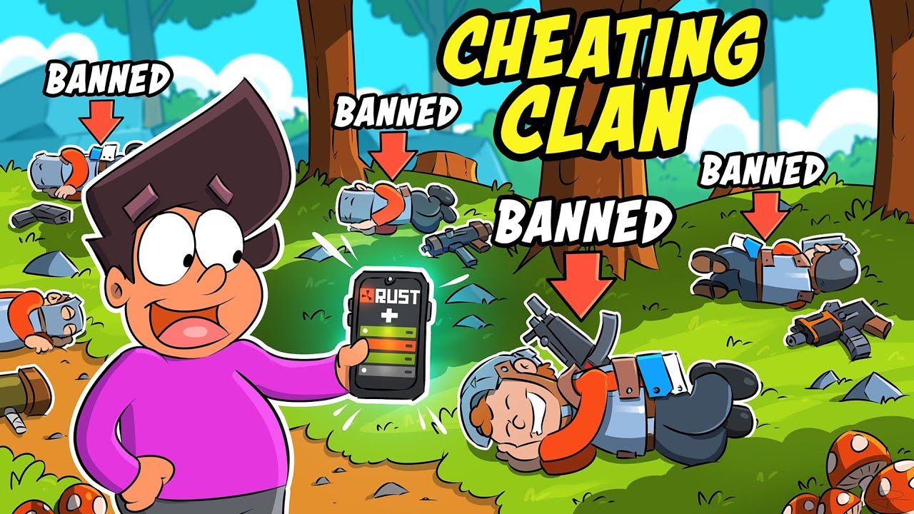 How I Used A Mobile App To Take Down A CHEATING CLAN In Rust!!!