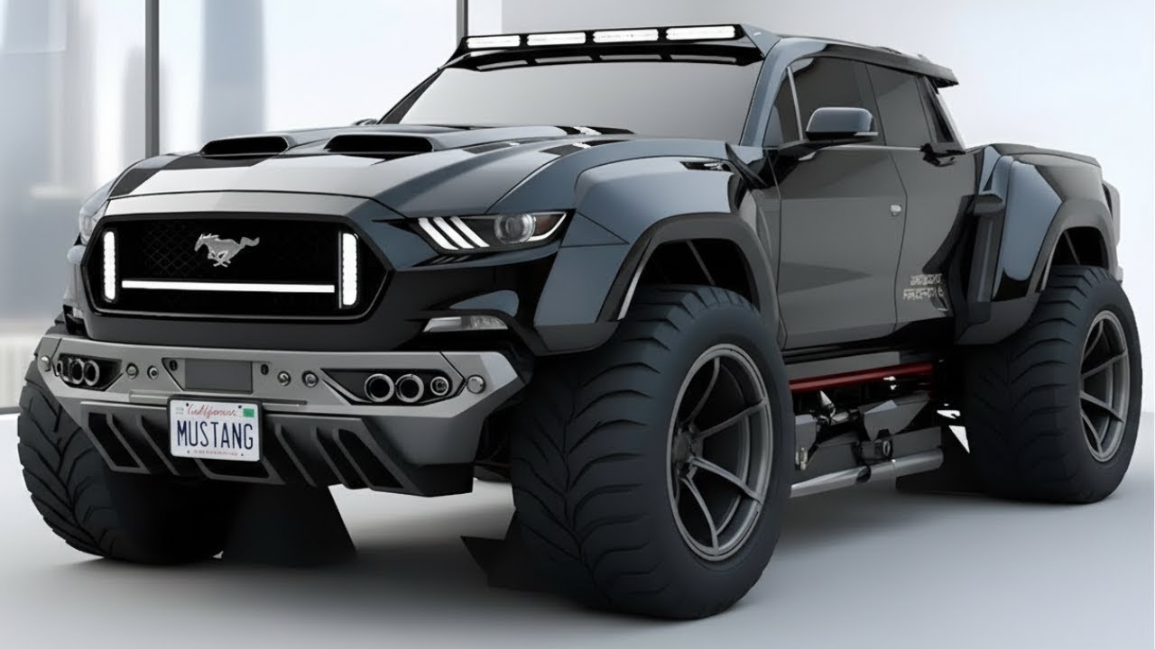 Ford’s Mustang Pickup V8 Shocked Everyone | Power Lux
