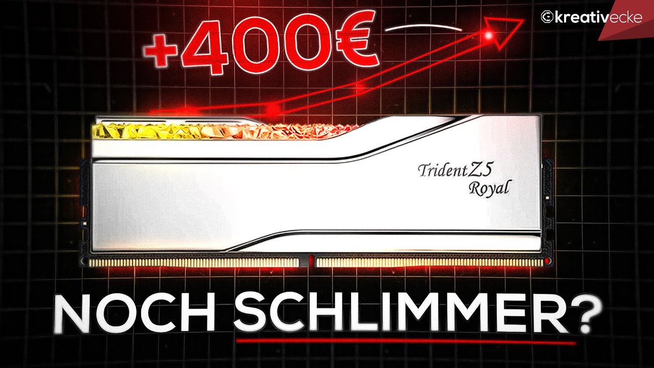 Es wird SCHLIMMER! RAM Preise STEIGEN WEITER! DAS sollte man jetzt tun!