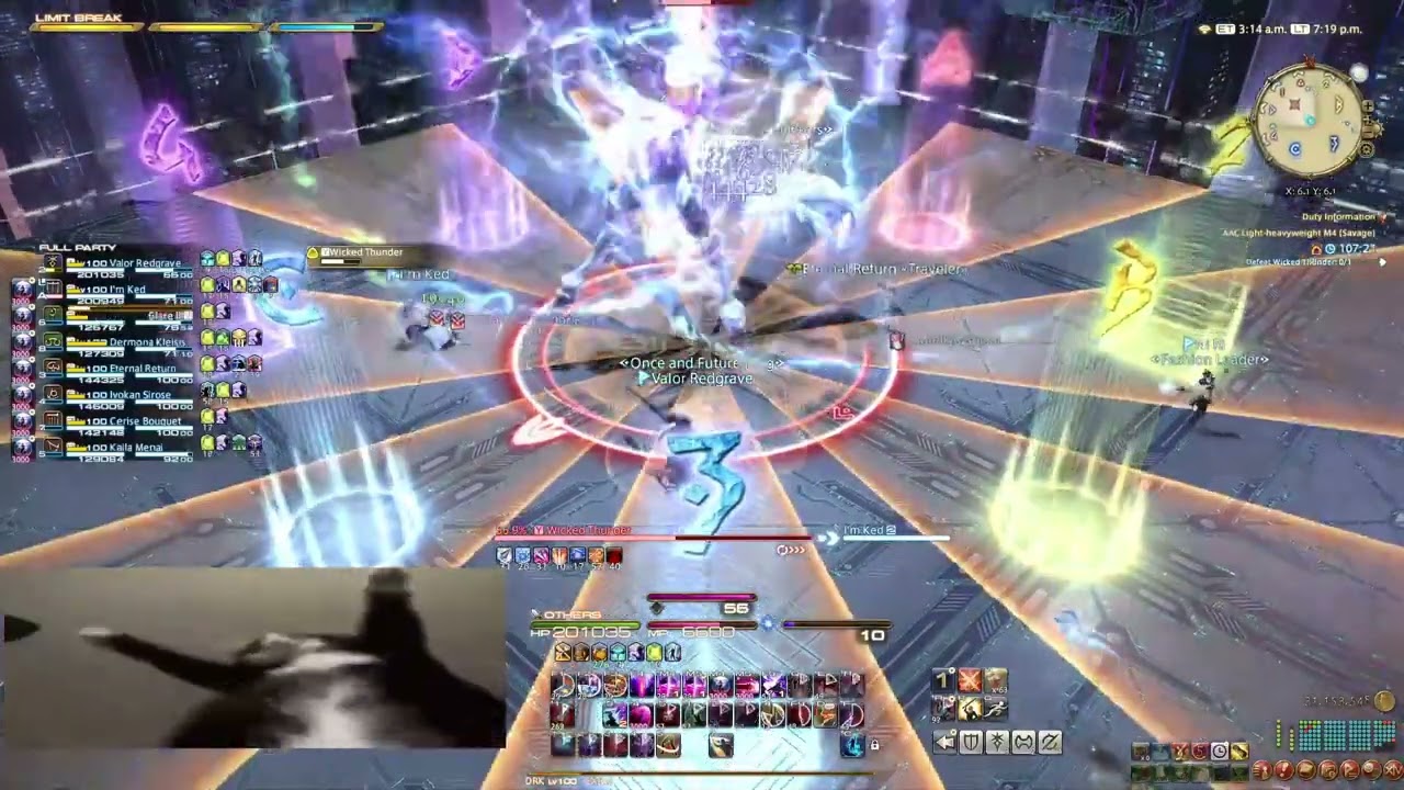 FFXIV M4S Clear - DRK POV