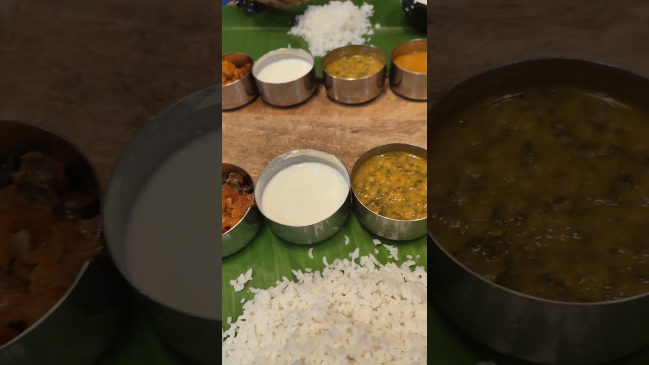 Andhra Meals for Dinner.    #foodie #delicious #andhrameals #dinner #shorts