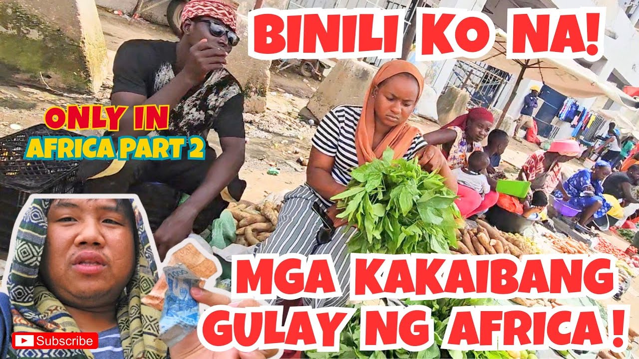 BILHIN NATIN MGA UNIQUE NA AFRICAN GULAY ! NAKAKAIN PALA MGA ITO?