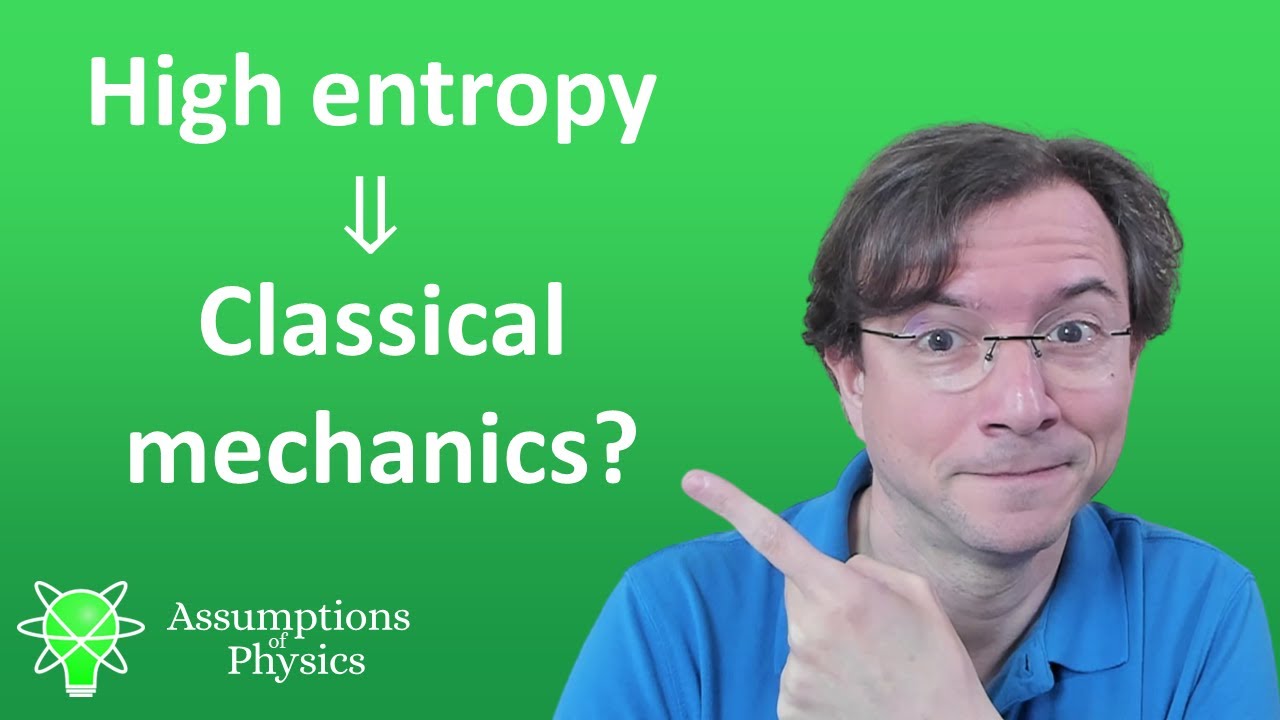 Classical mechanics as high entropy limit?