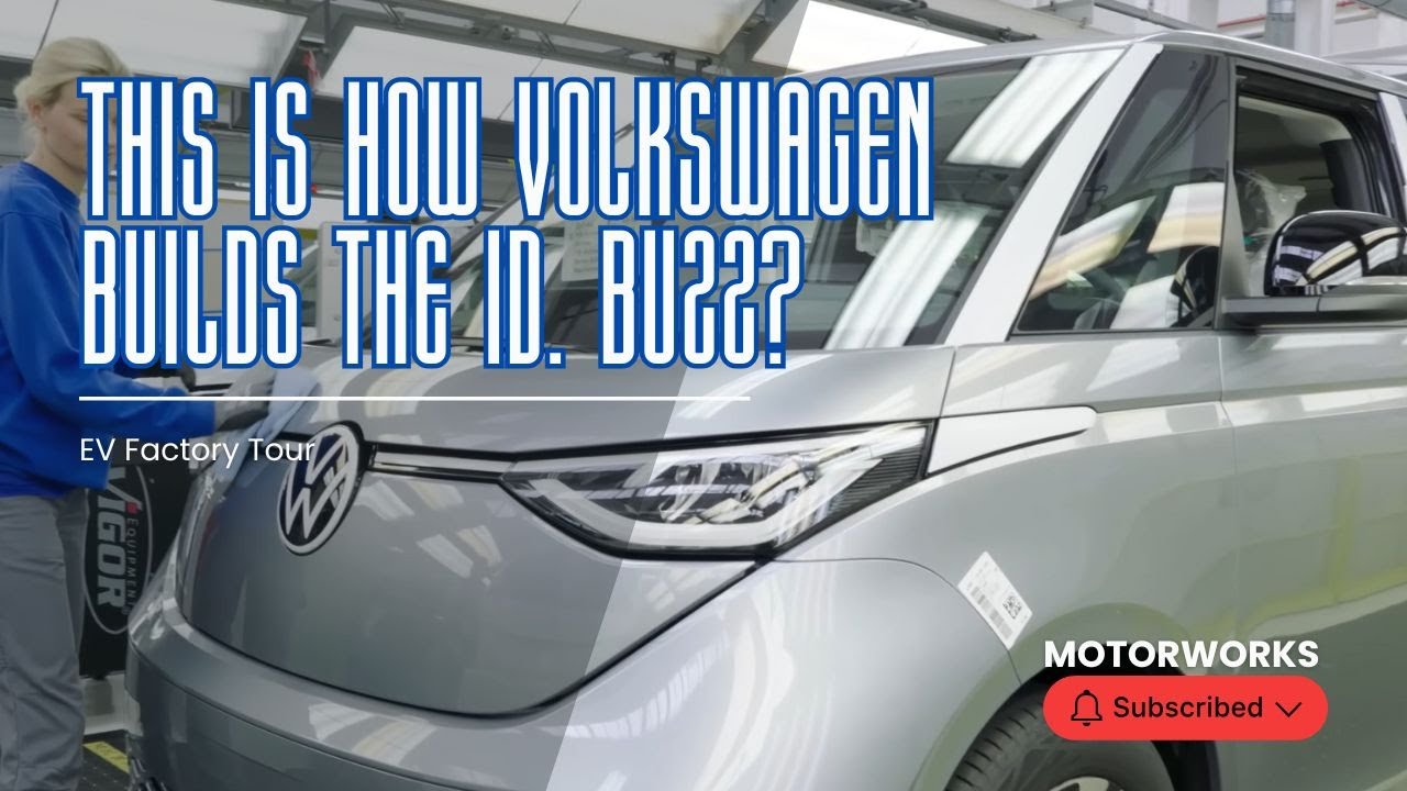 This Is How Volkswagen Builds the ID. Buzz (EV Factory Tour!)