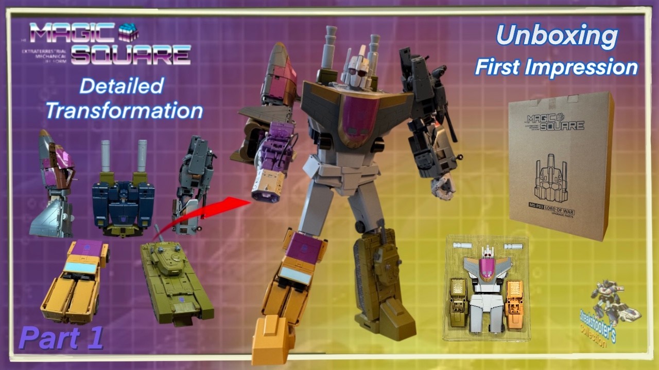 Magic Square MS-P03 Upgrade Kit for Masterpiece Bruticus - Cartoon Version