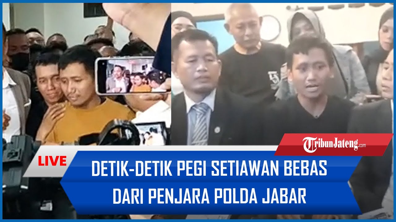 🔴LIVE Detik-Detik Pegi Setiawan Bebas dari Penjara Polda Jabar, Ucap Terimakasih, Sebut Jokowi