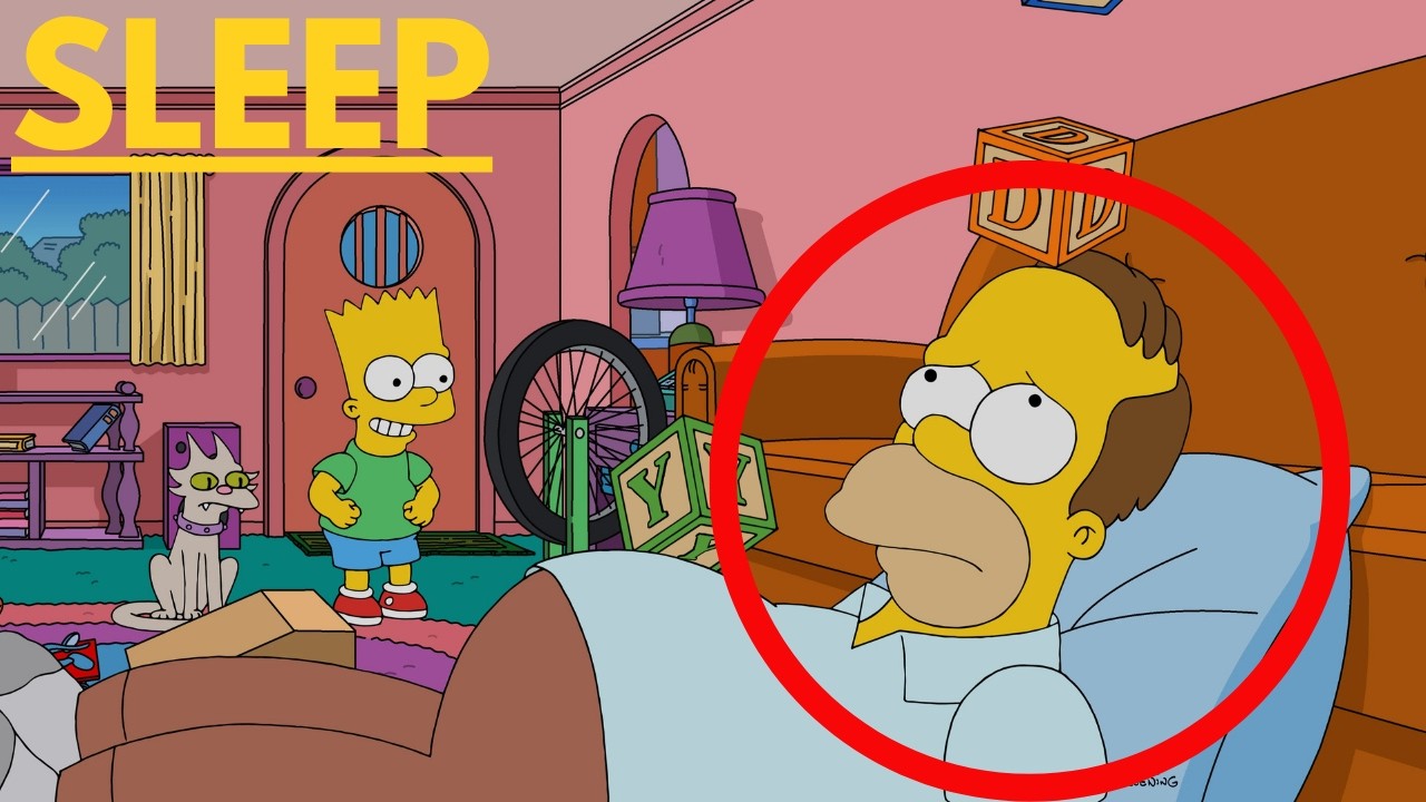 Fall Asleep To Every Dark Theory About The Simpsons Show
