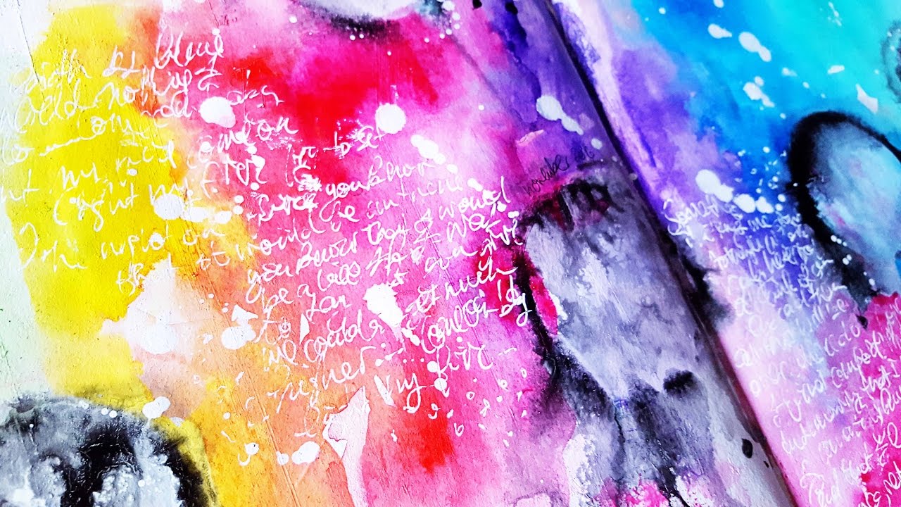 Art Jounral- Golden High Flow Transparent Acrylics
