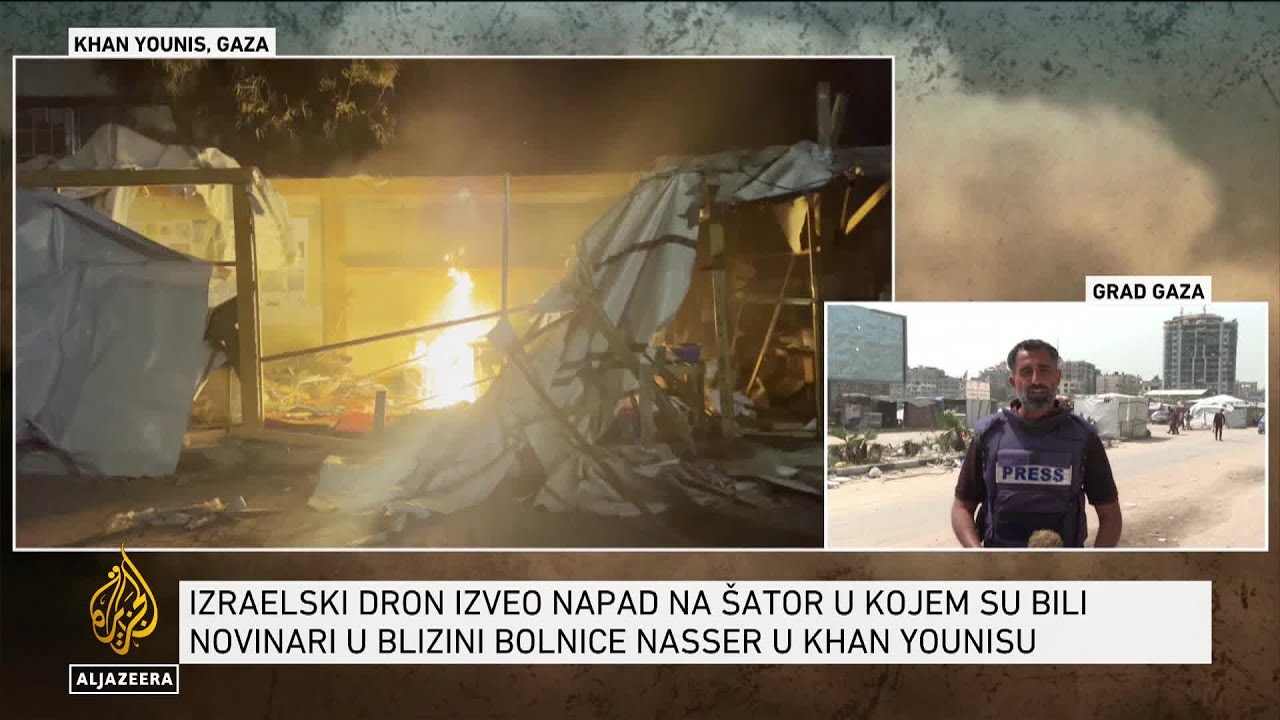 Palestinski novinar živ izgorio, Izrael nastavlja sa napadima