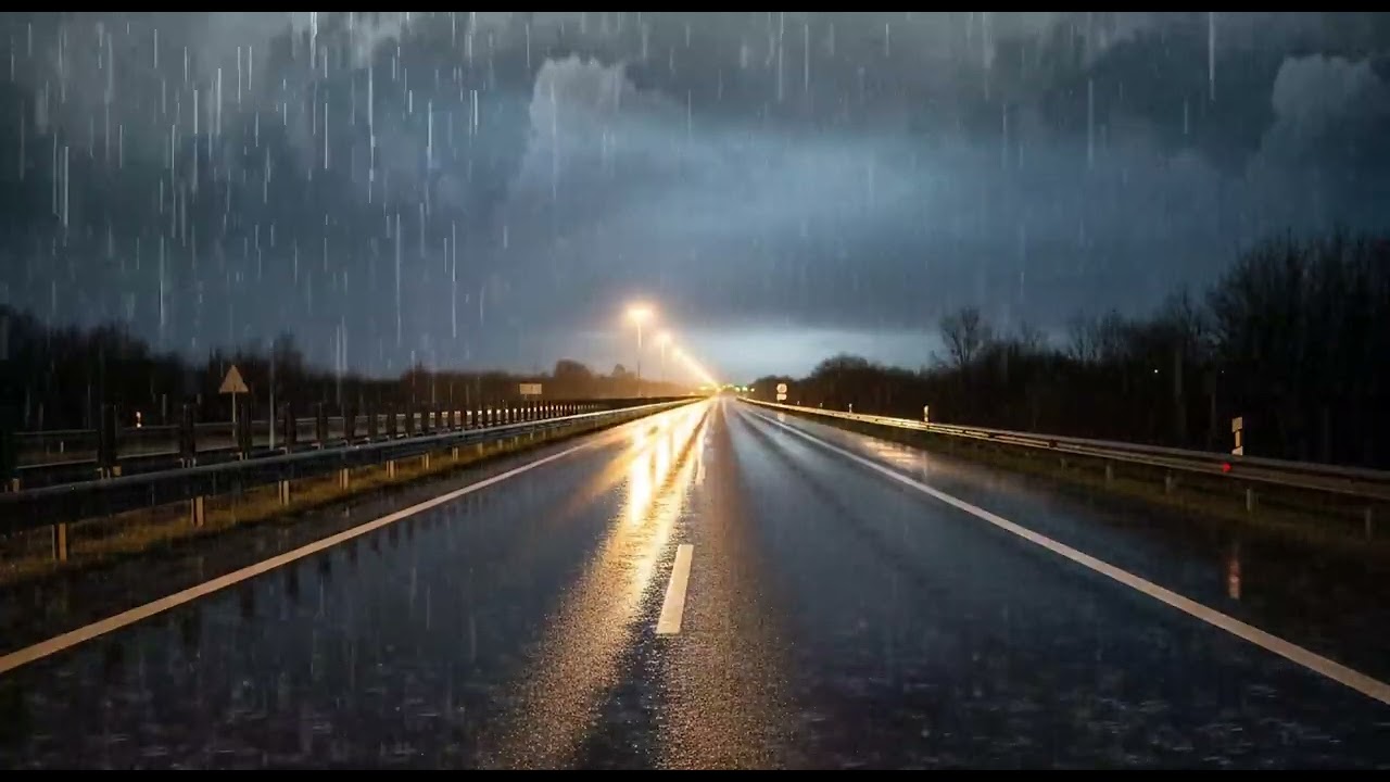Deep Peace Tone ⚡ Powerful Rainstorm & Thunder
