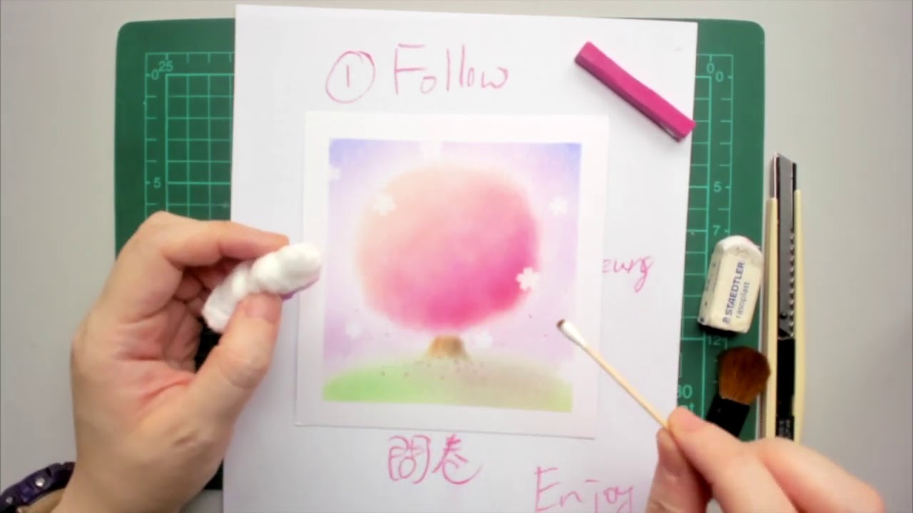 和諧粉彩 減壓體驗: 棉花糖櫻花樹
