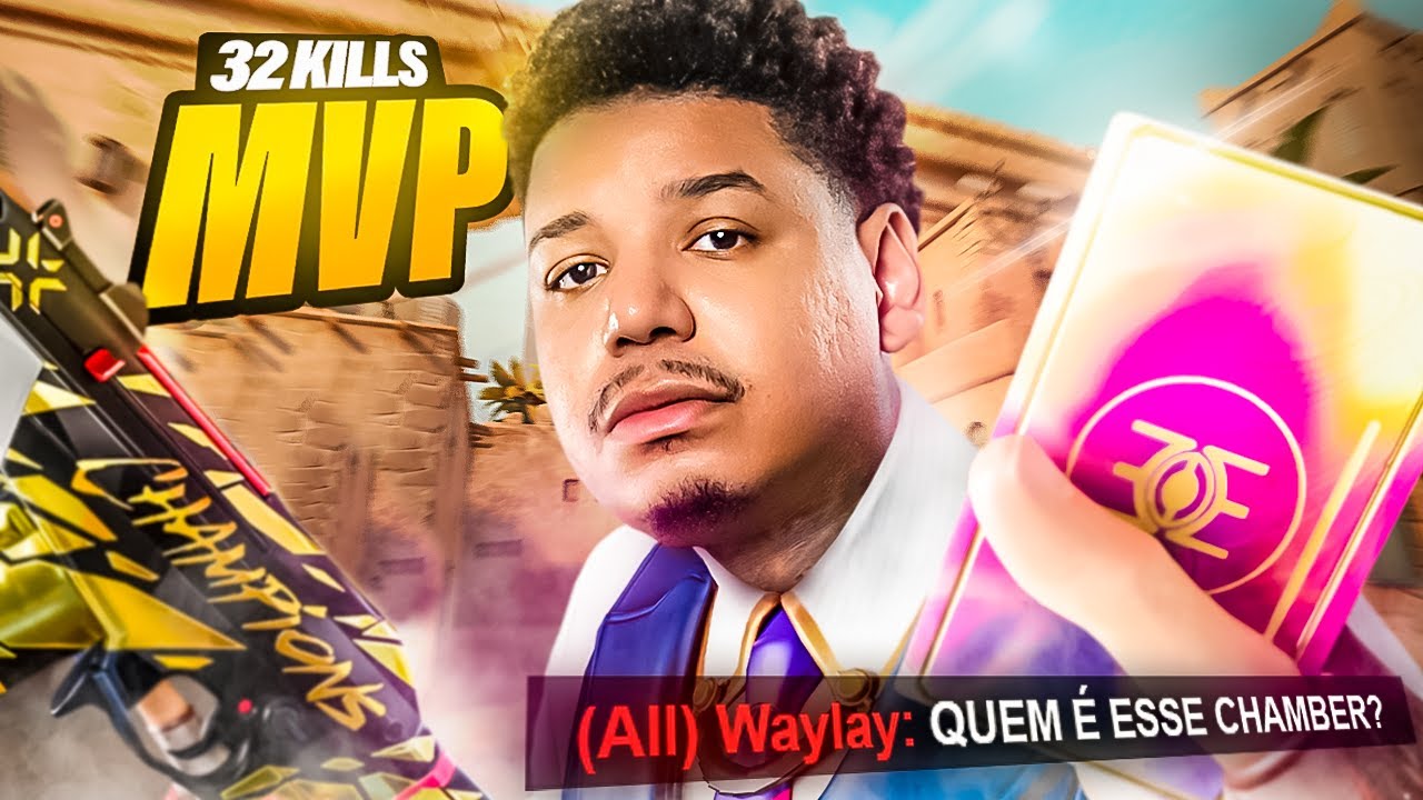 VAI TER DGZIN DE CHAMBER NO VCT? FIZ 32 KILLS NO RADIANTE | EG dgzin
