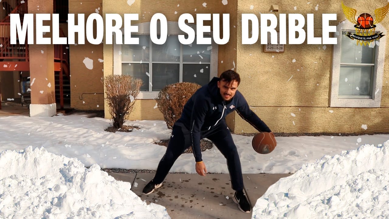 TREINO DE DRIBLE NA NEVE!!!!! #DribleDe5Minutos (Ep. 4) Entre as pernas