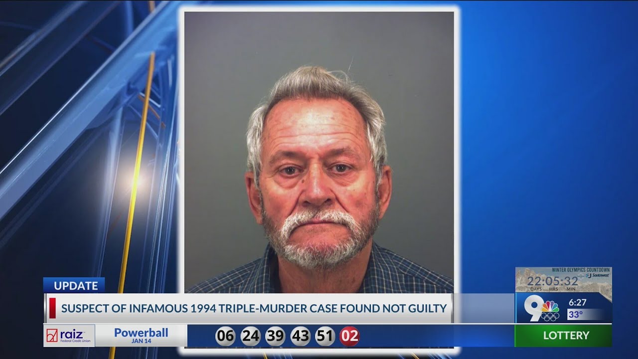 Suspect of 1994 triple-murder case found not guilty