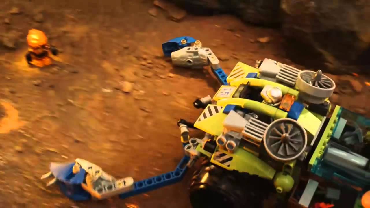 LEGO Power Miners   Claw Catcher 8190 to LavaTraz 8191