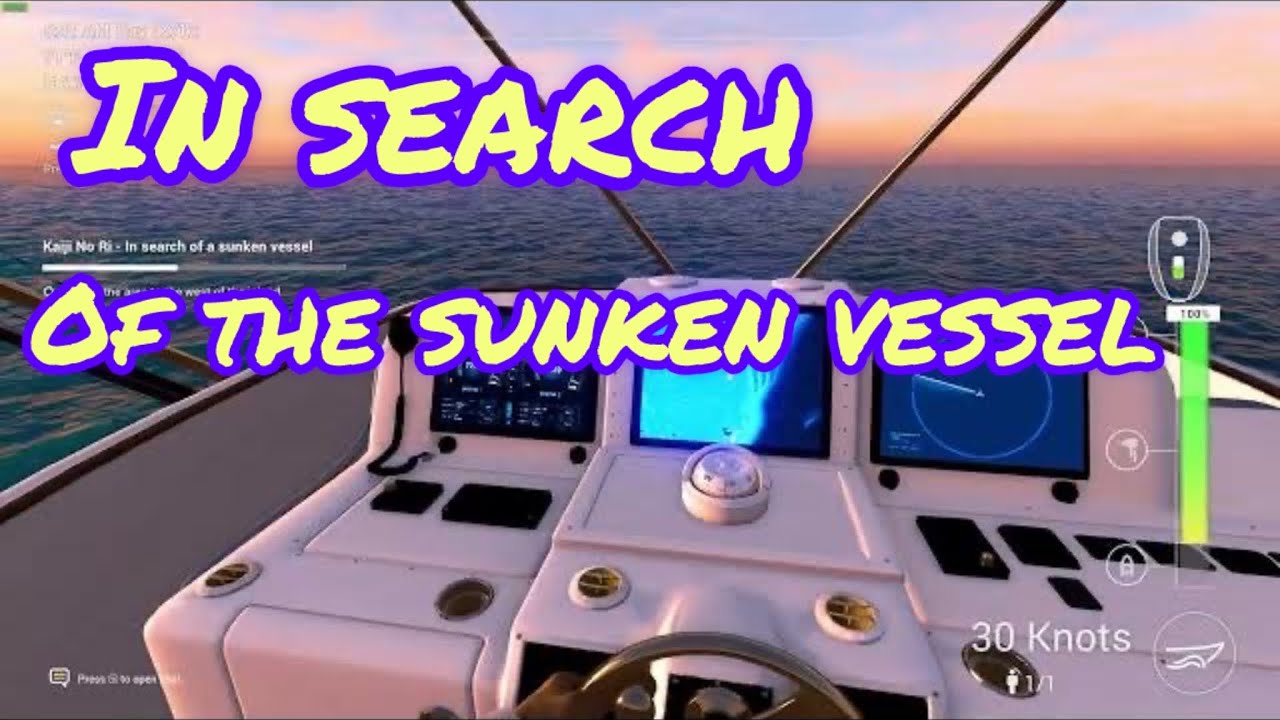 Fishing Planet KAIJI RI - IN SEARCH OF A SUNKEN VESSEL