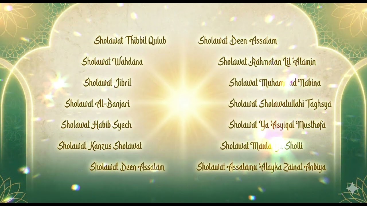 Sacred Sholawat Album | Calming Salawat & Islamic Spiritual Music