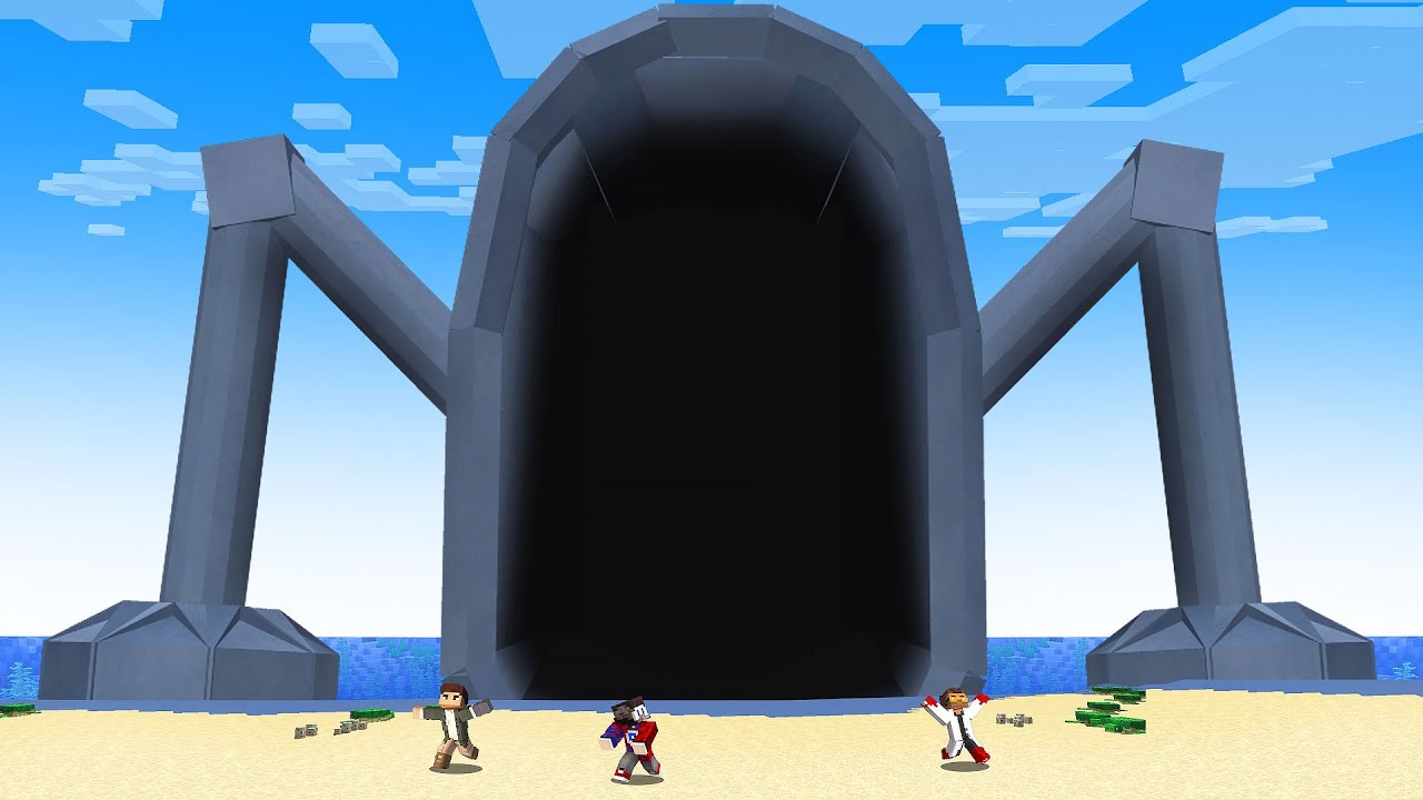 😱Я затроллил друга БЛУП ПОЖИРАТЕЛЬ МОРЕЙ Модом пока Он ПЛАВАЛ В МАЙНКРАФТ!