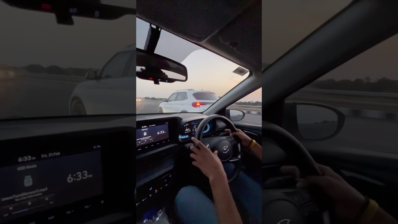 I20 1.5 diesel vs Venue 1.5 diesel : drag race 