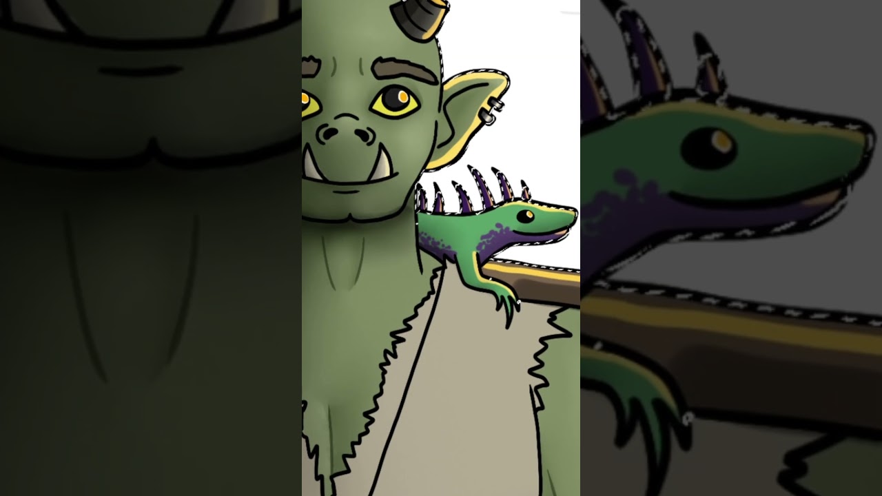 Drawing a Fantasy Orc