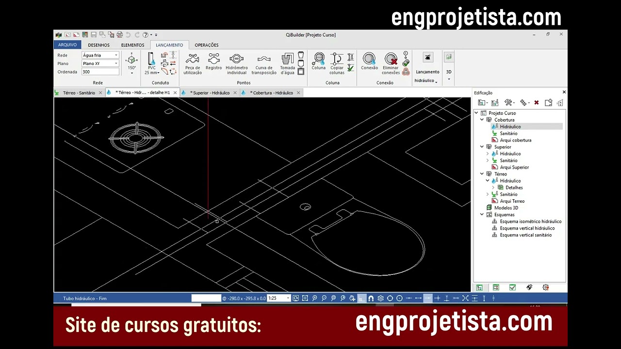 Curso QiHidrossanitário (Qibuilder) - AQ E AF - AULA 2