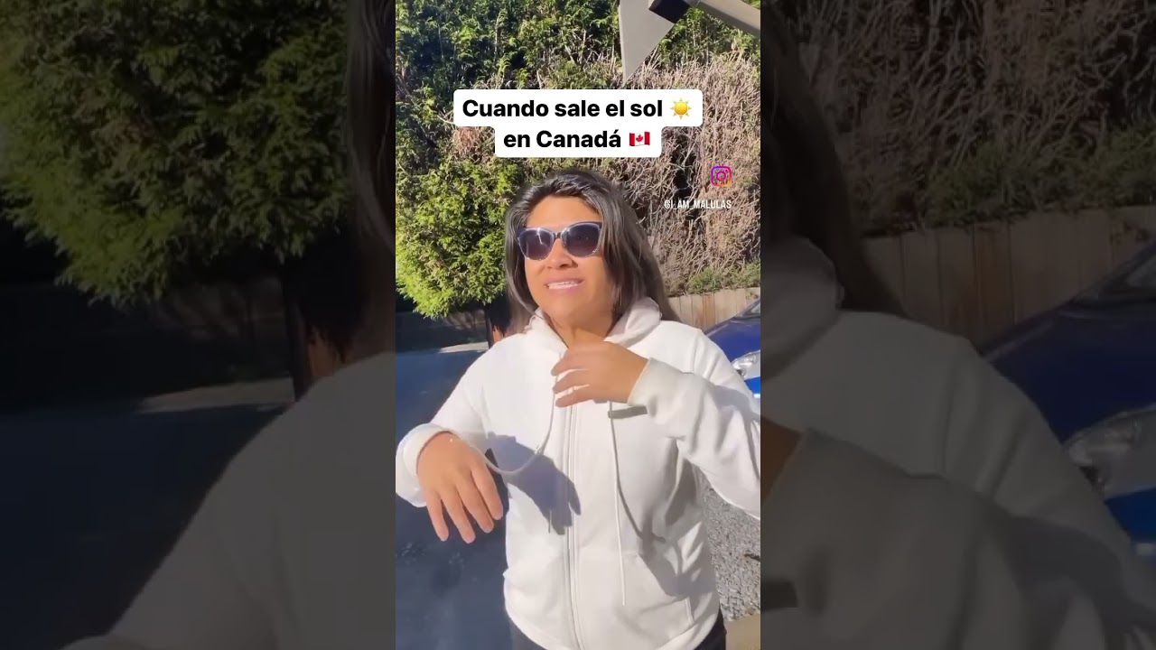🇨🇦El clima en Canad&aacute;. Cuando sale el sol🌞🥶