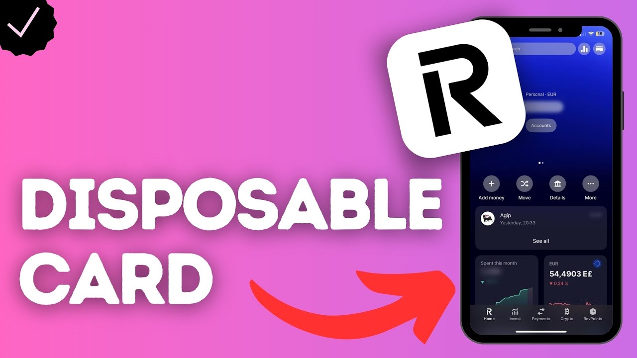 How to Pay with Disposable Card on Revolut?