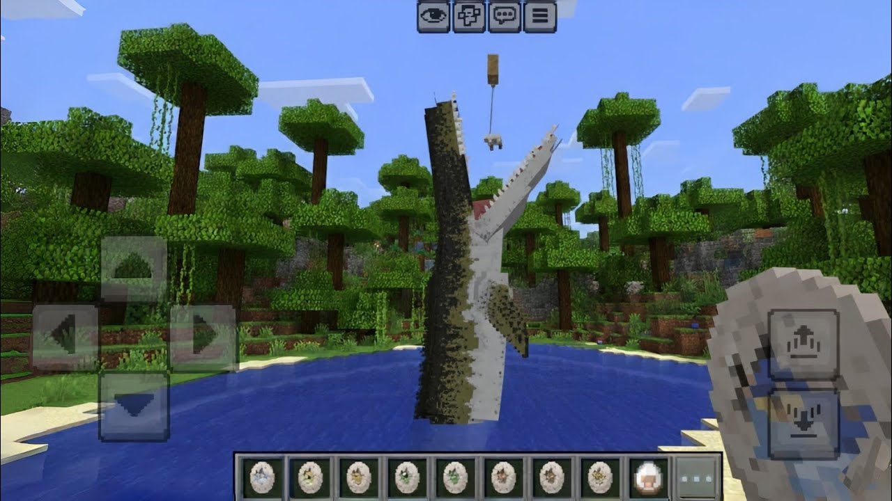 NEW Jurassic World Rebirth ADDON UPDATE in Minecraft PE