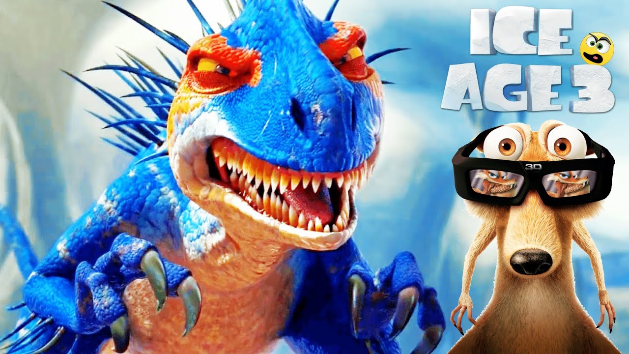 Era do Gelo 3 - DINOSSAUROS POR TODA LUGAR ( parte final 1 )