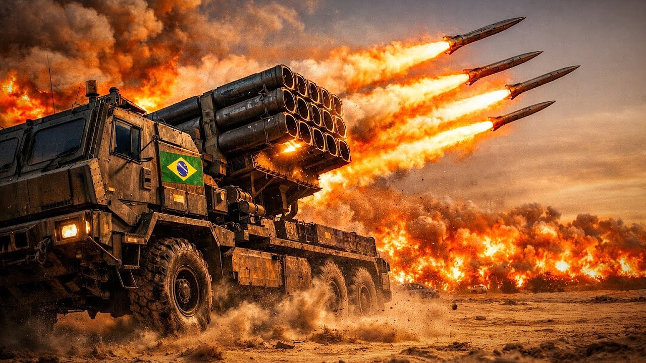 RIRAM DO ASTROS II... A Arma BR que HUMILHOU Potências (Varreu o Mapa)