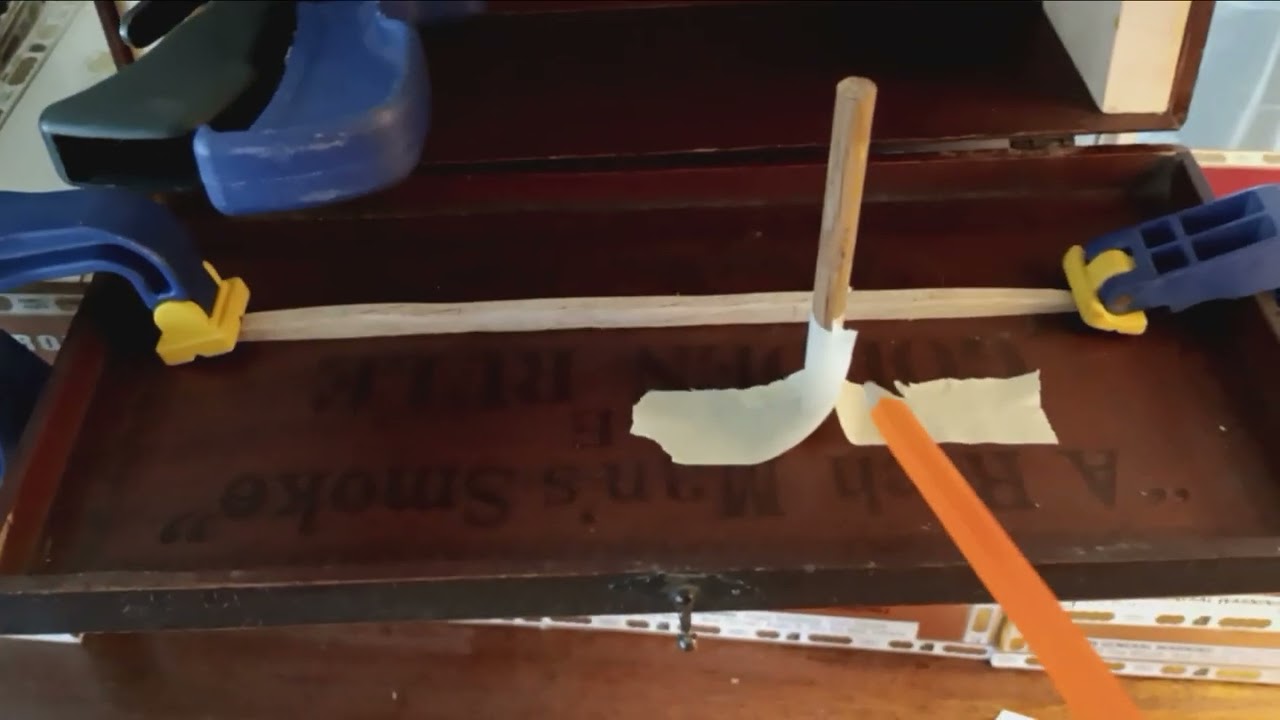 Cigar box fiddle build (part 1, beginning process explanation)