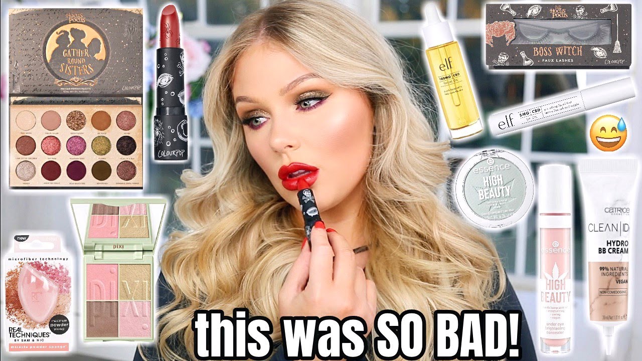 FULL FACE OF NEW DRUGSTORE MAKEUP TESTED | KELLY STRACK