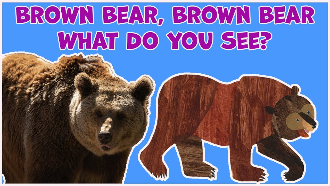 Brown Bear, Brown Bear, What Do You See? |  Animal Sounds Song for Kids | Sing Along