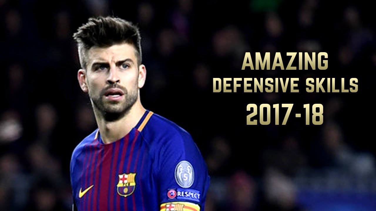 Gerard Piqué 2017-18 | Amazing Defensive Skills
