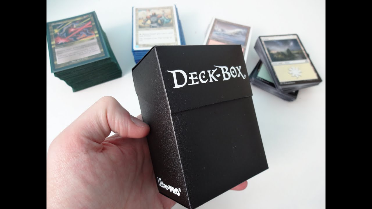 Ultra Pro deck box +50 sleeves review/my thought -MTG