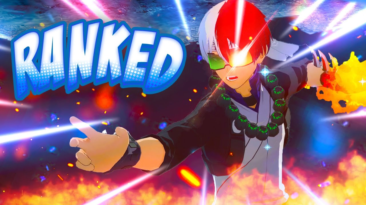 ICEYHOT RETURNS!!! My Hero Academia: One's Justice 2 Todoroki Online Ranked Matches