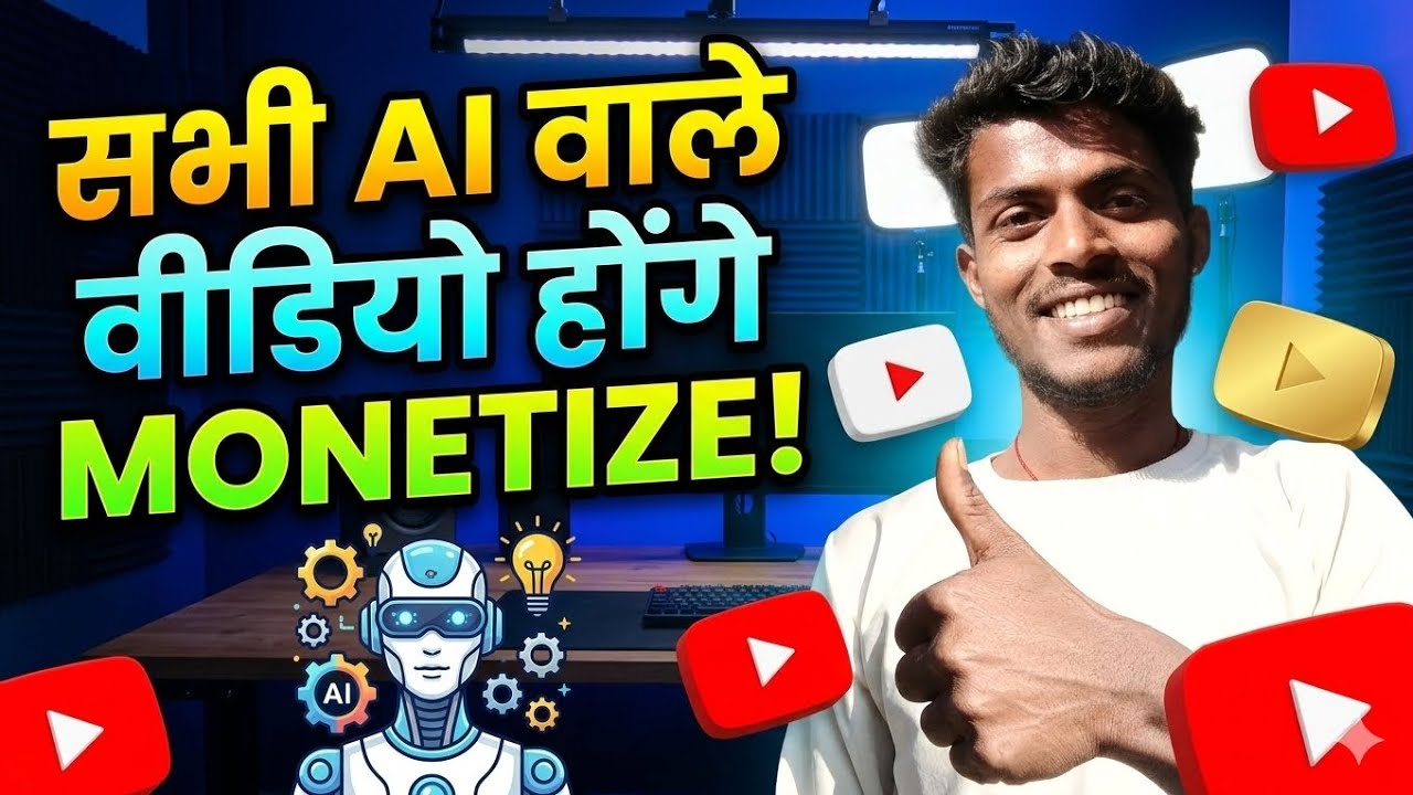 सभी AI वीडियो होंगे Monetize 😱 || #Dk_official92 