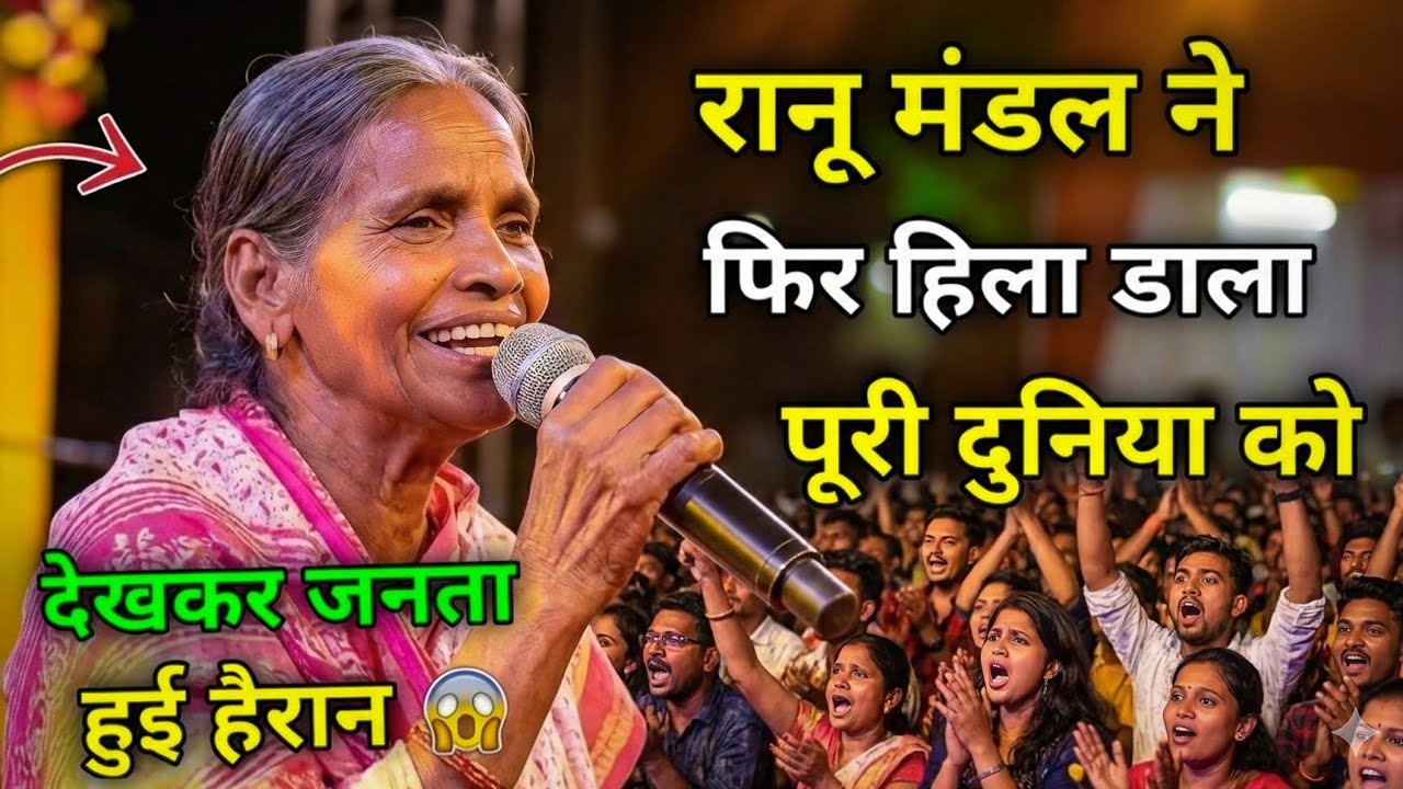 रानू मंडल ने फिर हिला डाला पूरी दुनिया को | Ranu Mondal New Viral Song | Siraj Ashu Bachchan