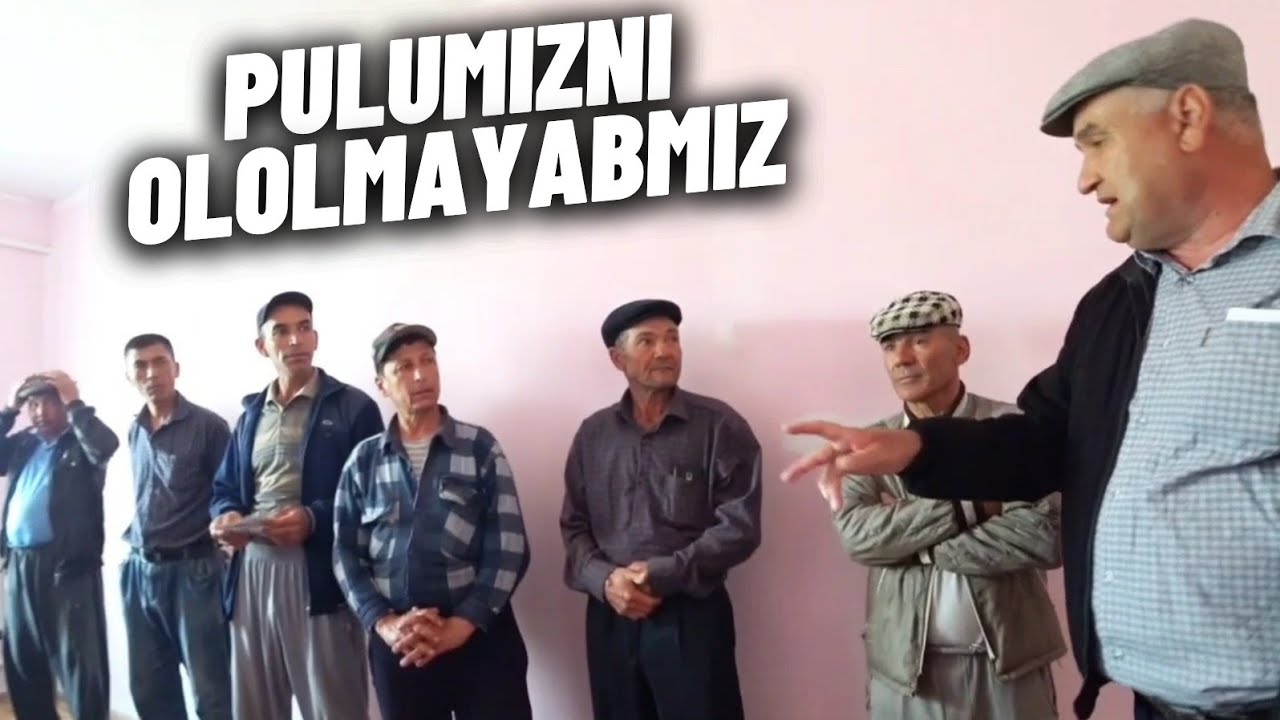 ЯНГИАРИҚДА ОЙЛИКЛАРИНИ ОЛОЛМАЙ ЮРГАН ИШЧИ ХОДИМЛАР ЭНДИ КИМГА ДОДИНИ АЙТИШАДИ 