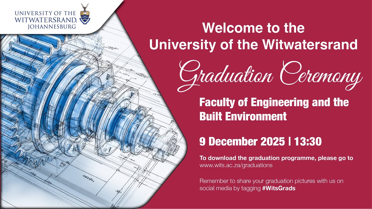 Graduation Ceremony 32 - Faculty of Engineering and the Built Environment