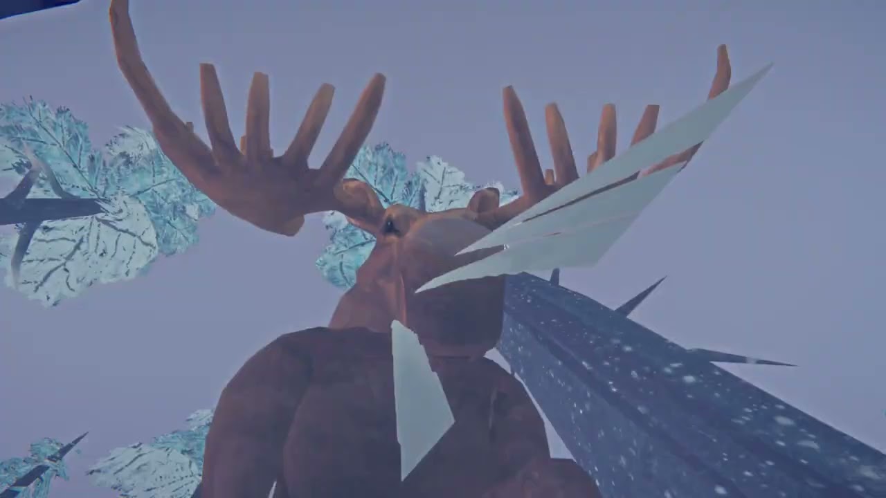 The Long Dark: Moose Hunt with a Revolver in Mystery Lake