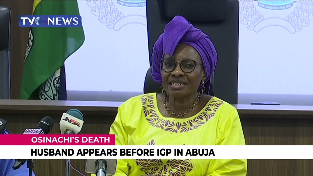 (VIDEO) Osinachi's Husband Appears Before IGP in Abuja