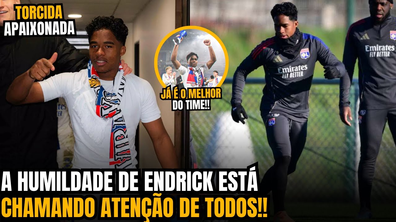 🚨NOSSA!! OLHA O SHOW DE HUMILDADE DE ENDRICK QUE ESTÁ IMPRESSIONANDO OS FRANCESES!!