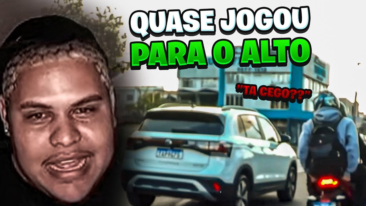 JMDECK REAGINDO: SUSTOS DE MOTO (EP. 232) - olha o retrovisor