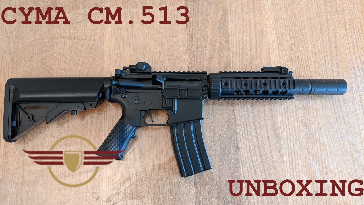 [РАСПАКОВКА] CYMA CM.513 M4 CQB Распаковка — отличный бюджетный вариант для новичков